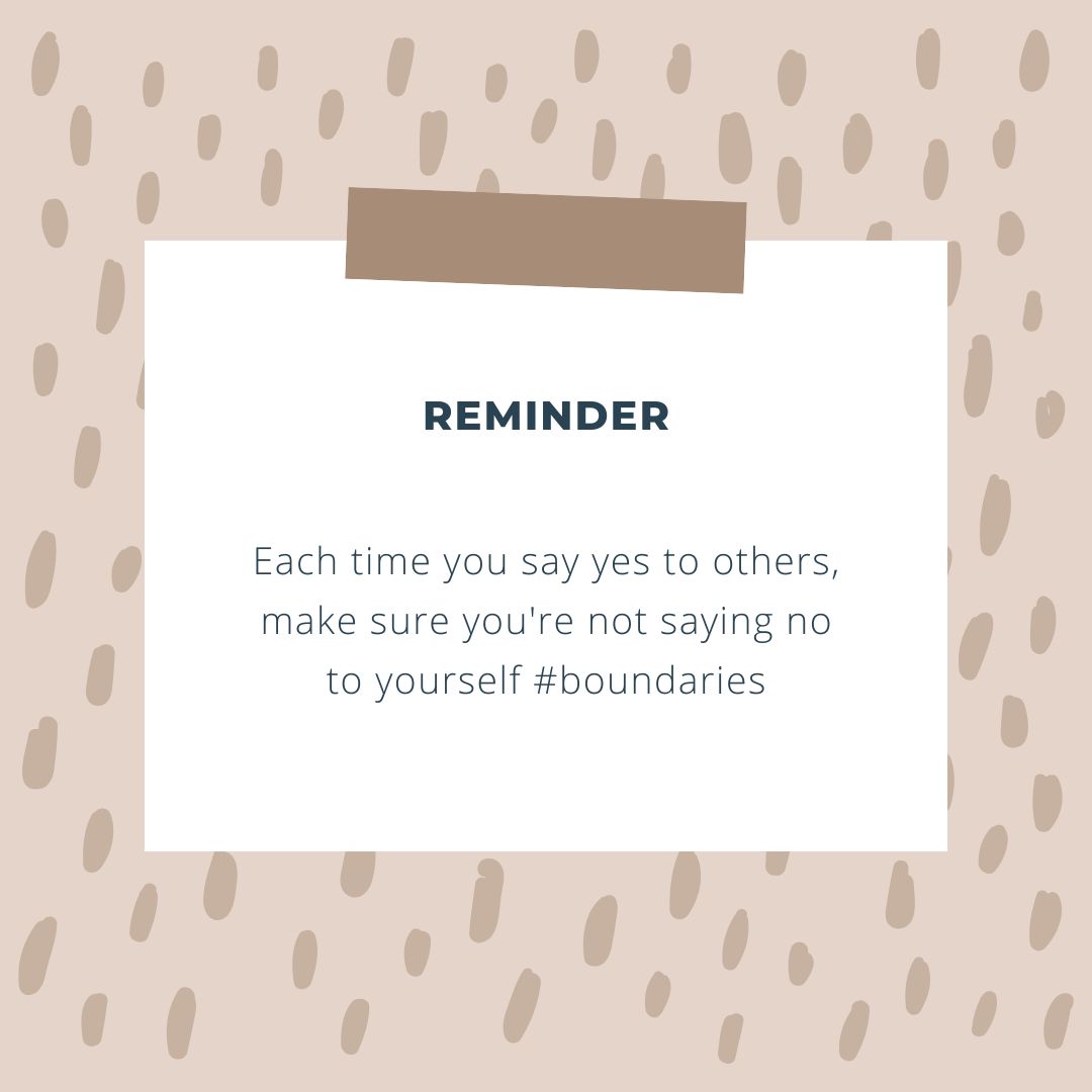 Setting boundaries when you're a people pleaser
